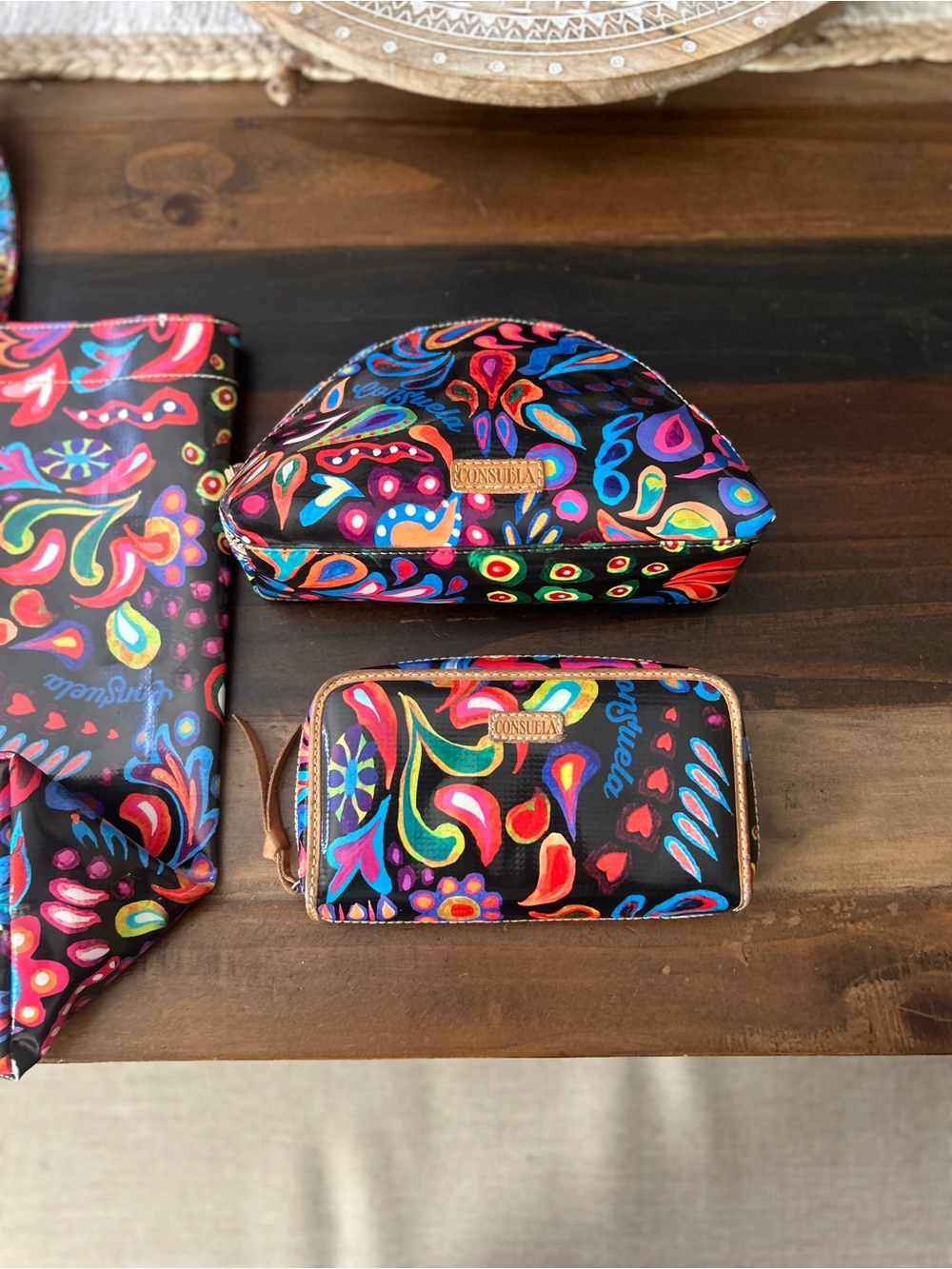 CONSUELA Tote, Wallet, Done Make Up Bag & Book Cover Set - Picture 15 of 16